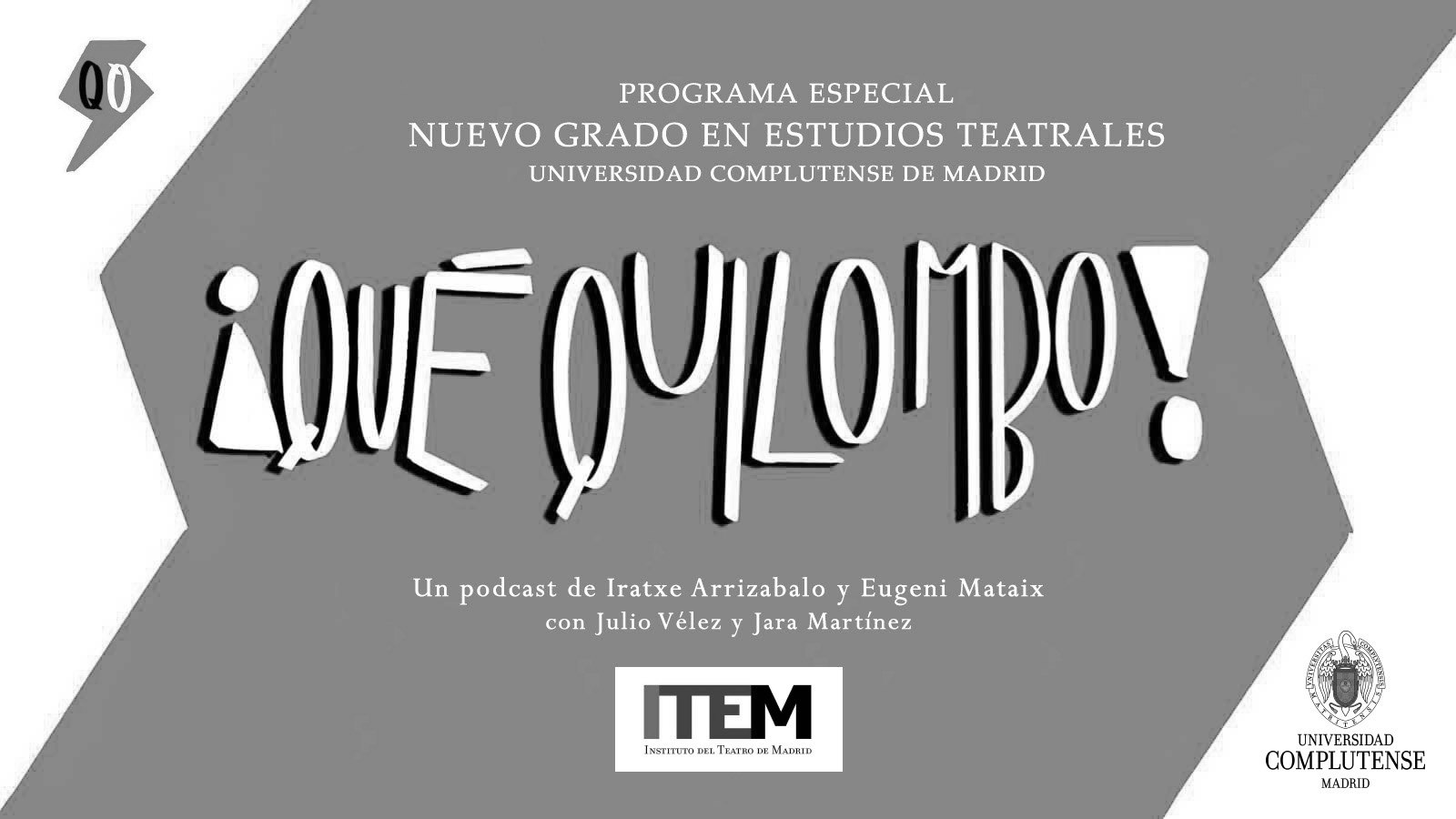Nuevo Grado en Estudios Teatrales UCM